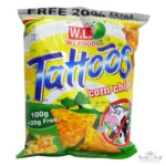 タトゥーズ コーンチップス チーズ味 120g 【TATOOS】