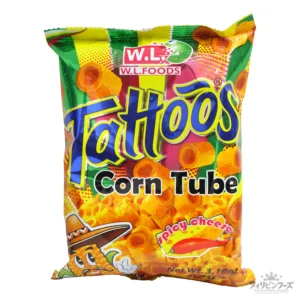 タトゥーズ コーンチューブ スパイシーチーズ味 88g【TATOOS】