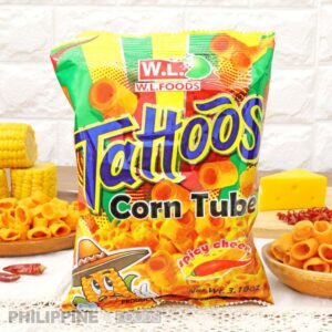 タトゥーズ コーンチューブ スパイシーチーズ味 88g【TATOOS】