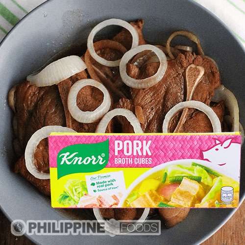 クノール ポーク ブロス キューブ セーバーズ 120g  【KNORR】