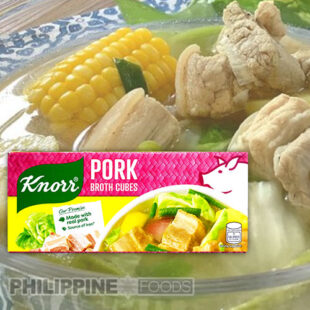 クノール ポーク ブロス キューブ セーバーズ 120g  【KNORR】