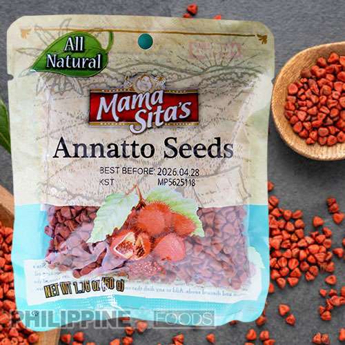 ママシータ アナトーシード（アチョーテの種） 50g 【MAMA SITA'S】