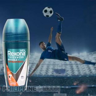 レクソナ メン アドバンスド インビジブル + アンチバクテリアル ロールオン デオドラント 45ml 【REXONA】
