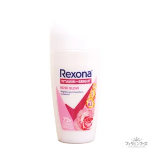 レクソナ ウィメン ビタミン + ブライト ローズ グロウ ロールオン デオドラント 45ml 【REXONA】