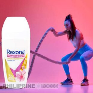 レクソナ ウィメン ビタミン + ブライト サクラ ラディアンス ロールオン デオドラント 45ml 【REXONA】