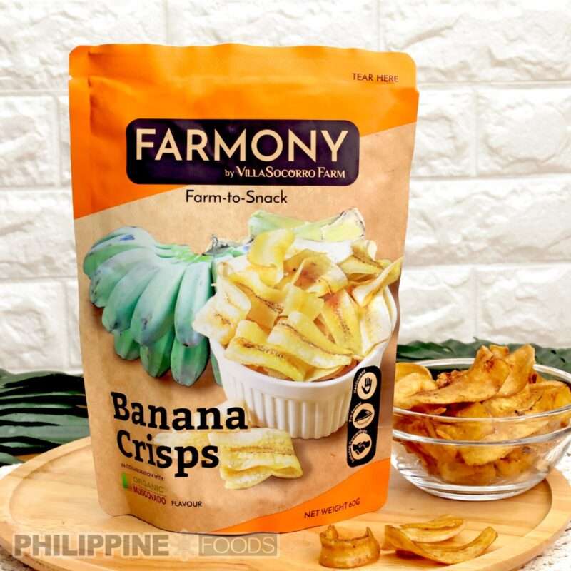 ファーモニー バナナチップス 60g 【VILLA SOCORRO】