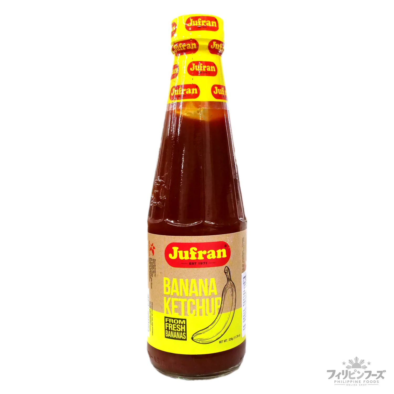 ジュフラン バナナケチャップ 320g 【JUFRAN BANANA KETCHUP