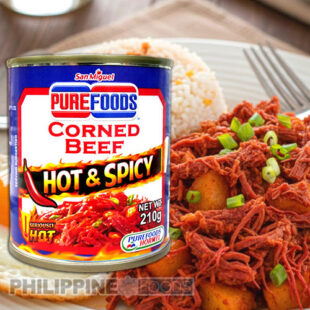 ピュアフーズ コンビーフ ホット＆スパイシー 210g 【PUREFOODS】