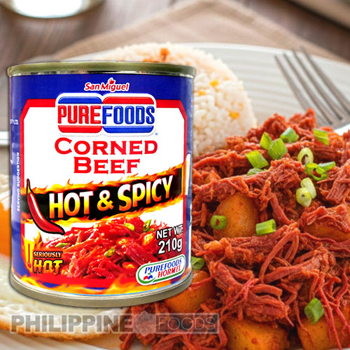 ピュアフーズ コンビーフ ホット＆スパイシー 210g 【PUREFOODS】