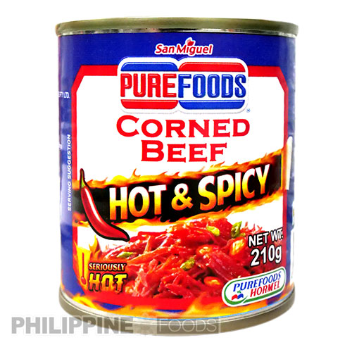 ピュアフーズ コンビーフ ホット&スパイシー 210g 【PUREFOODS】 - 画像 (4)