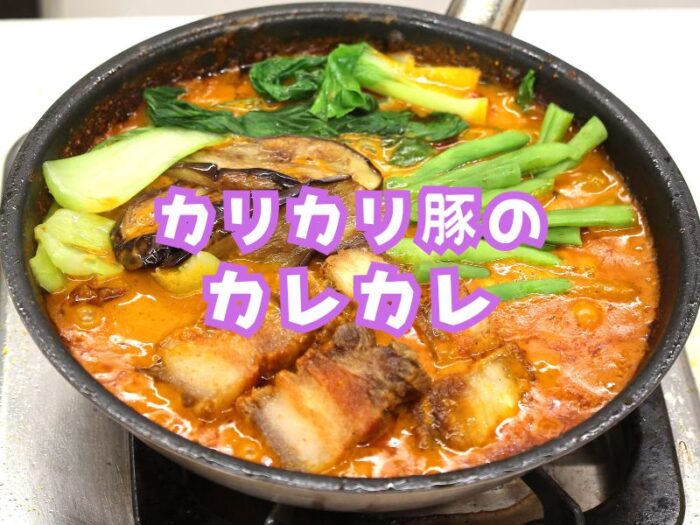 カリカリ豚のカレカレ ２～３人前