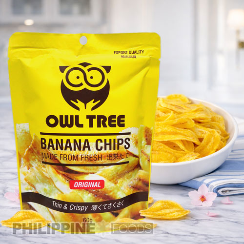 オウルツリー バナナチップス 100g 【OWL】