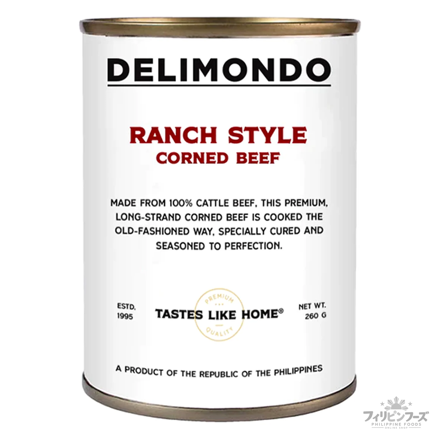 デリモンド ランチスタイル コーンビーフ 260g【DELIMONDO】