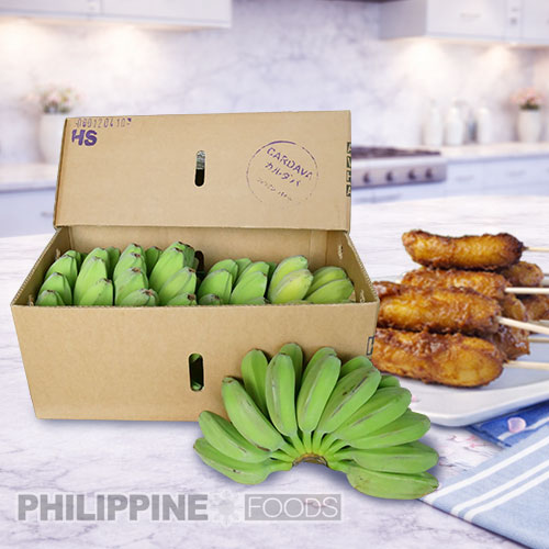 スミフル グリーンバナナ (カルダバ種) 1箱 8kg～10kg  【フィリピン産・SUMIFRU】