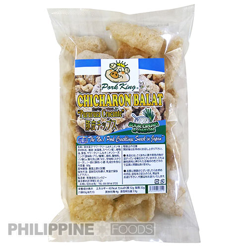 ポークキング チチャロン サワークリーム&オニオン味 60g 豚皮チップス【PORK KING】【国内製造】 - 画像 (2)