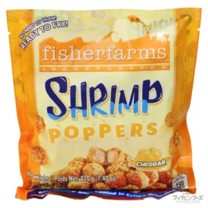 フィッシャーファームズ シュリンプポッパーズ チェダーチーズ味 210g【FISHER FARMS】