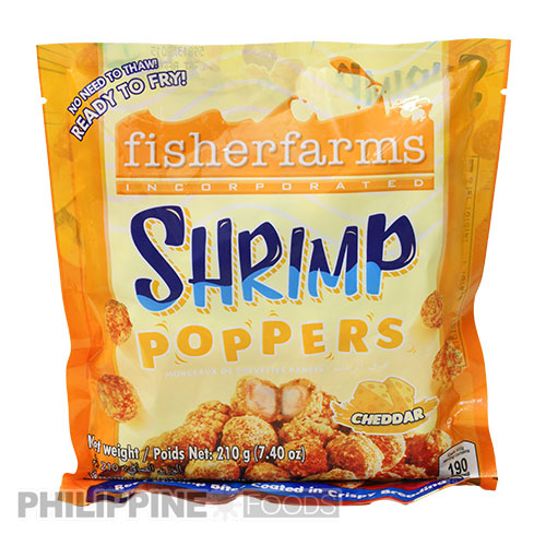 フィッシャーファームズ シュリンプポッパーズ チェダーチーズ味 210g【FISHER FARMS】 - 画像 (3)